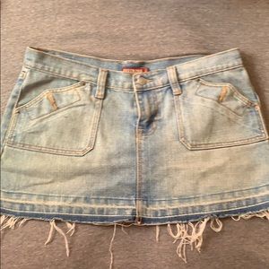 Jean skirt!